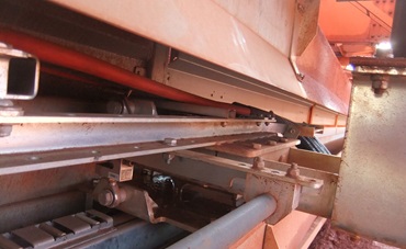 i.Sense EC.P sensor with load cell mounted on the FTA