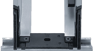 Snap-in troughs system