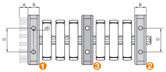 triflex R light mounting bracket