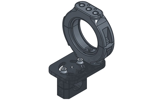 triflex R compact connection without strain relief, 3D