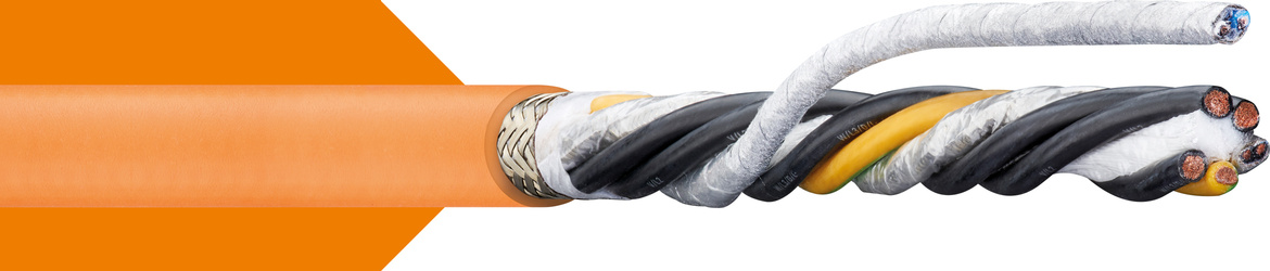 Single-cable solutions in drive technology